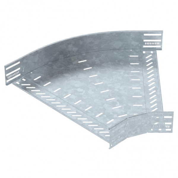 Gomito BET RB 45° 85×500mm acciaio zincato a caldo per immersione 