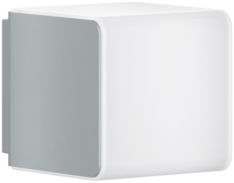 Lampada a muro LED Steinel L 830 iHF bluetooth 9.5W 542lm 3000K IP44 argento 