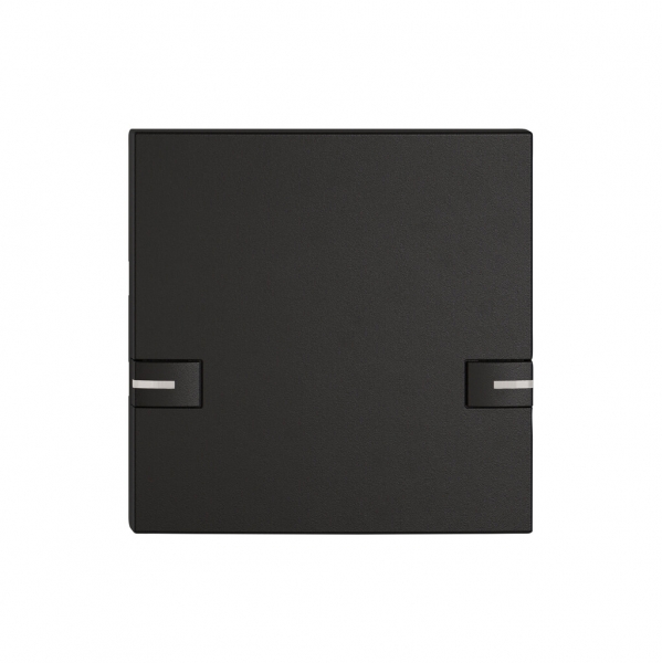 Taste 1/1 EDIZIO.liv SNAPFIX® f.KNX-&UNI m.LED 2×Einfach-Bedienung sz 