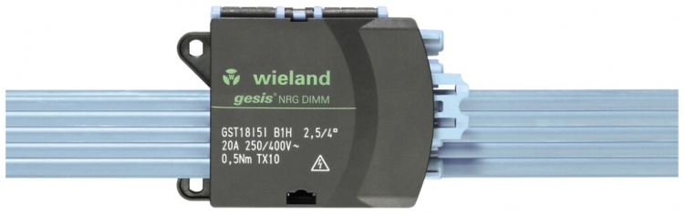 Adattatore cavo piatto Wieland gesis NRG GST18i5i B1H SW, nero 