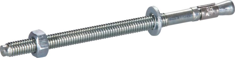 Goujon d'ancrage PBA M6×55mm galvanisé 