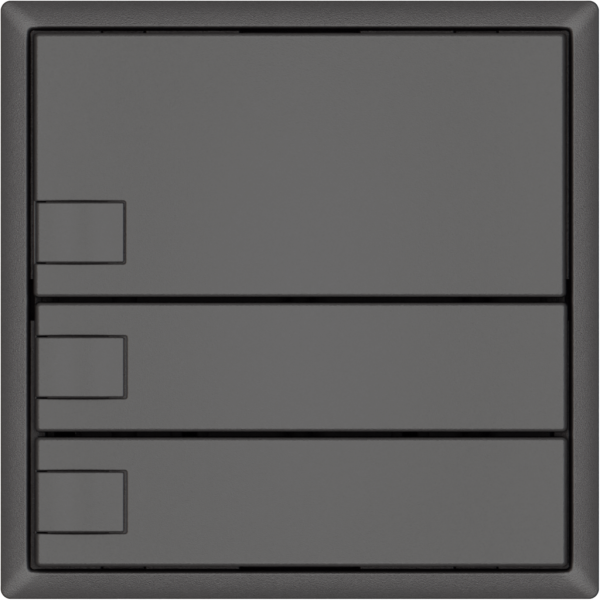 Universaltaster EDIZIO.liv UNI SNAPFIX® 12…48V o.LED 3× 1-Tbed.dgu 