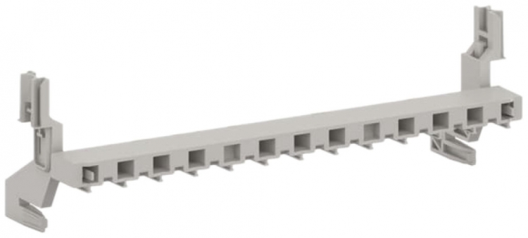 Support pour bornes enfichables vide ABB ZK 19 pour distributeur ComfortLine 