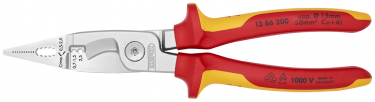 Pinze per installazione KNIPEX VDE 200mm 