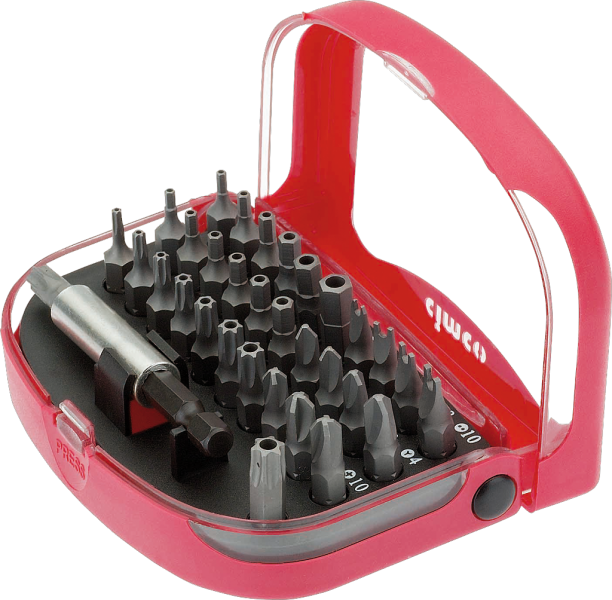 Assortiment d'embouts spécial CIMCO 33 pièces 