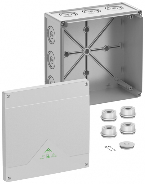 Boîte de dérivation AP Spelsberg Abox 350-L 252×252×120mm IP66 gr 