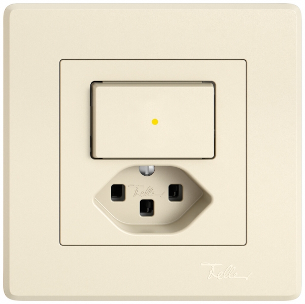 Combinazione INC EDIZIO.liv SNAPFIX® ARK+T23 illuminazione frontale gi cr 