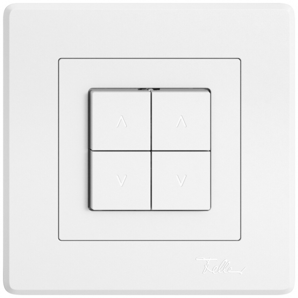 Kit di montaggio INC EDIZIO.liv SNAPFIX® interr.e cont.tapparelle c.4 tasti bi 