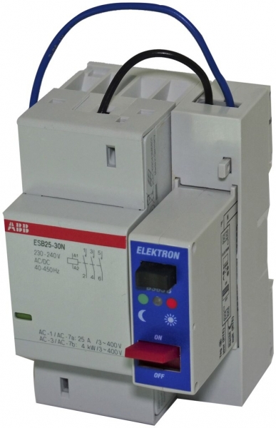 Contacteur AMD ELEKTRON WV 2010 1SEB avec ABB ESB25-30N-06 