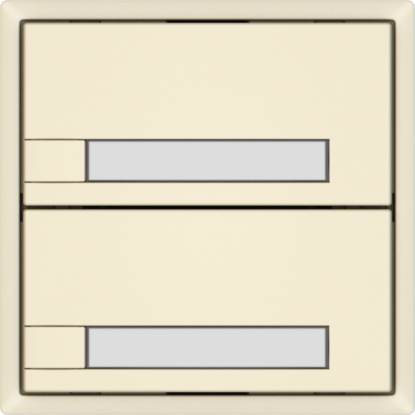 Pulsante universale EDIZIO.liv UNI SNAPFIX® 12…48V s.LED 2× com.1T targ.cr 