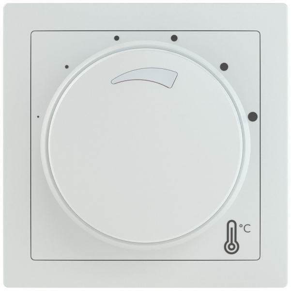Termostato ambiente AP ABB SIDUS riscaldamento NO 230VAC/10A 5…30°C bi 