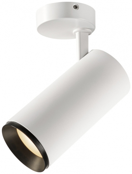Spot LED SLV NUMINOS SPOT L PHASE 28W 2400lm 3000K 60° Ø100×213mm blanc 