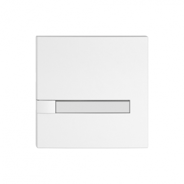 Poussoir 1/1 EDIZIO.liv SNAPFIX® p.KNX&UNI s.LED a.étiquette comm.1touch.bc 
