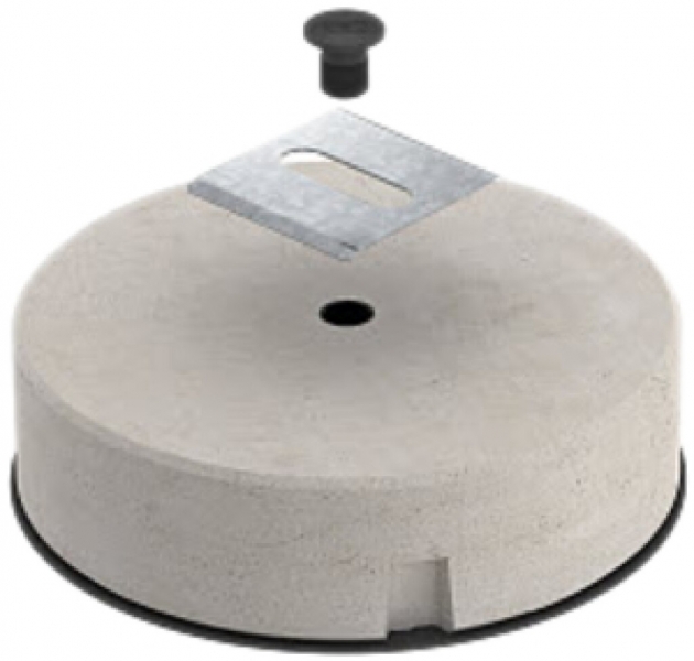 Rinnenbefestigungs-Set Bettermann mit FangFix-Stein 