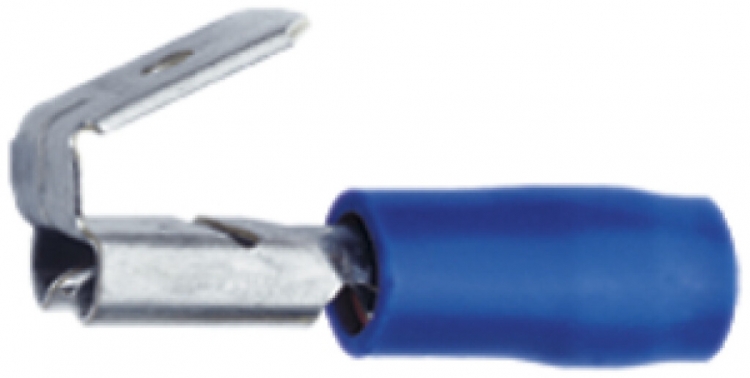 Clip di derivazione Ferratec 6.3×0.8/2.5 blu ott.-Sn 