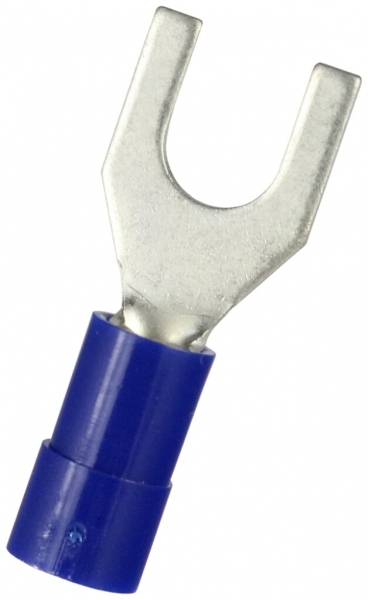 Cosse à sertir Ferratec forme de fourche M3 PC 1.5…2.5mm² bleu 