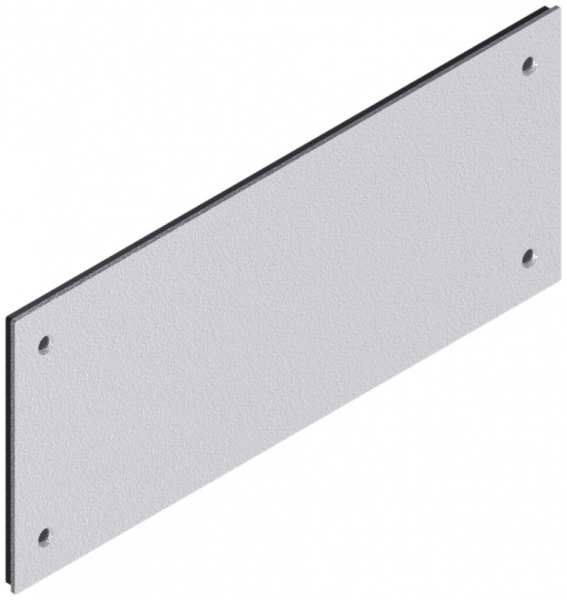 Coperchio impermeabile Quox 265×115mm alluminio laccato bianco IP54 