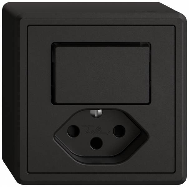 Combinazione AP EDIZIO.liv SNAPFIX® schema 6+T13 con shutter ne 