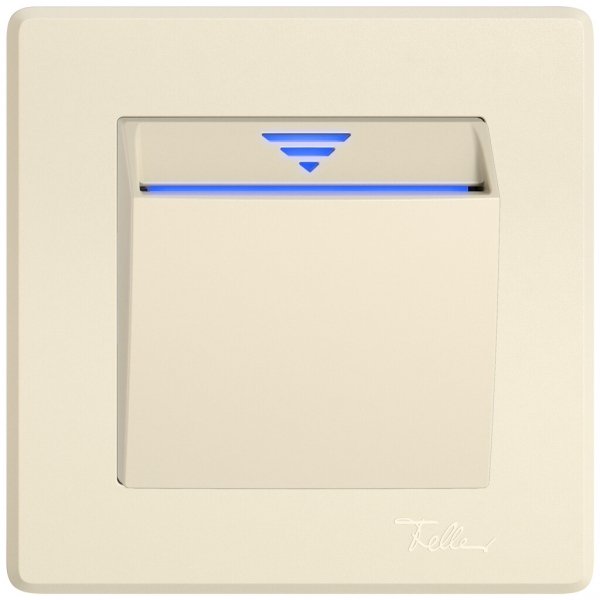 Hotelcard KNX INC EDIZIO.liv SNAPFIX® con unità accoppiatore BUS cr 