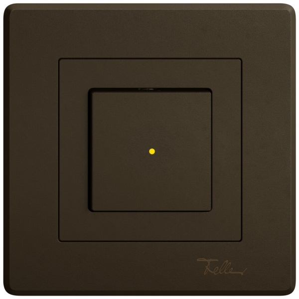 Tasto a pulsante INC EDIZIO.liv SNAPFIX® ARL/1P illuminazione frontale giallo ma 