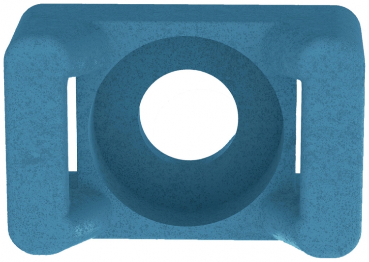 Base per fascette Panduit 16×10.7×7 M4 rilevabile dai metalli, antimicrobico 