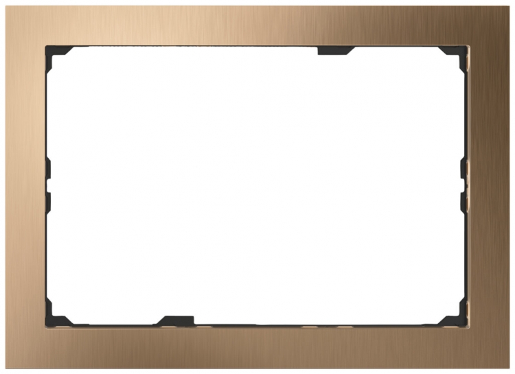Cadre recouvrement ENC EDIZIO.liv prestige SNAPFIX® p.Panel 154×214mm ltn-champ 