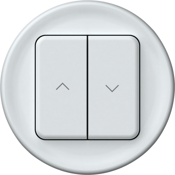 Attuatore per persiana KNX origin 2×tasti bianco 