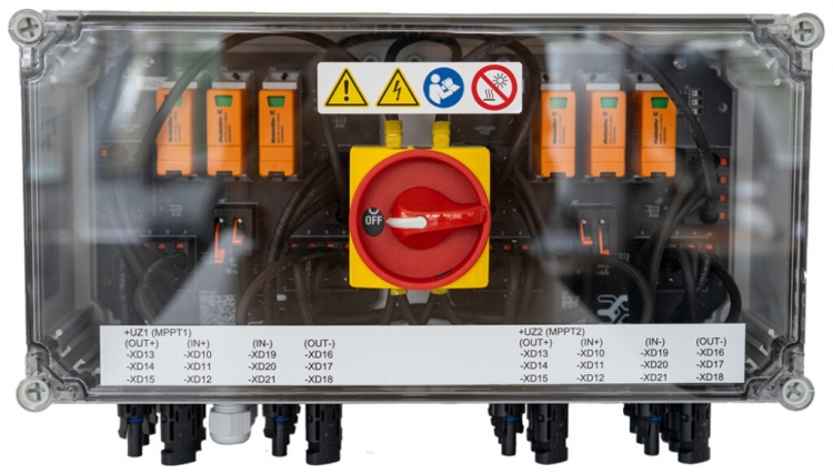 Coffret de raccordement générateur WM GAK PVN DC 3I 3O 2MPP SW SPD1R WM4 11 