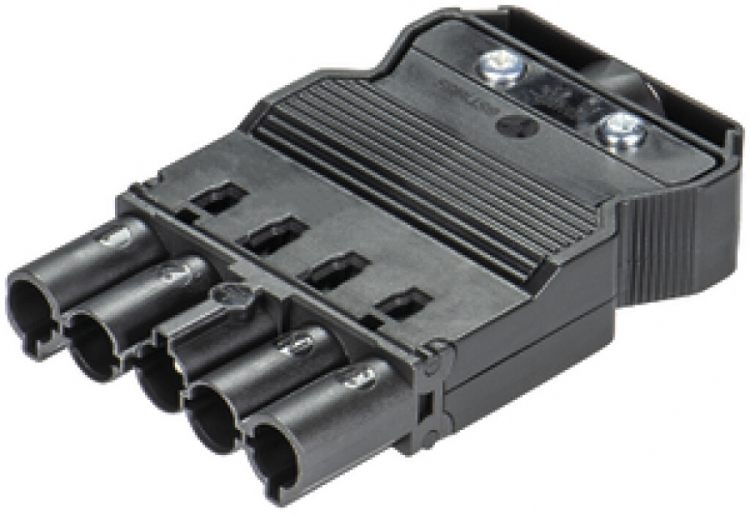 Dispositiv enfichable 5L GST 18i5 S S1 Z noir 