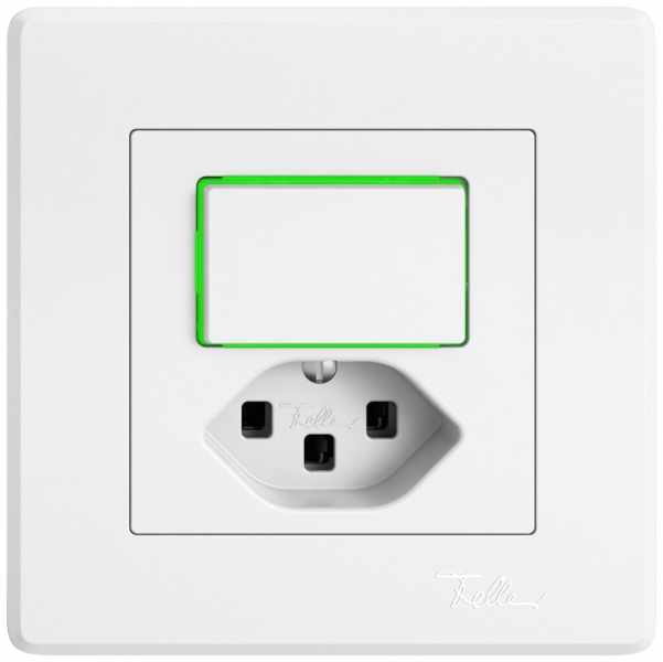UP-Kombination EDIZIO.liv SNAPFIX® S6K+T23 Seitenbeleuchtung gn ws 