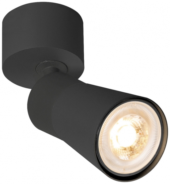 Spot SLV PURI 2.0 Cone CW GU10 1×6W VAR Ø55×123×97mm noir 