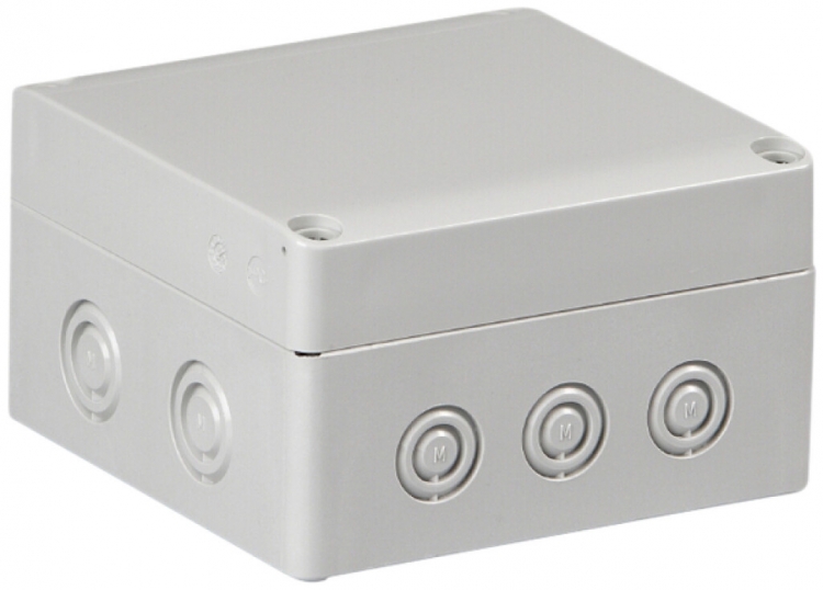 Coffret d'appareil RW CUBO S 125×125×75mm SPCM gri 