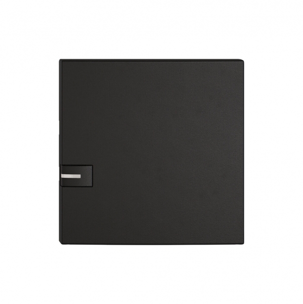 Poussoir 1/1 EDIZIO.liv KNX et UNI a.SNAPFIX® a.LED commande à 1 touche no 