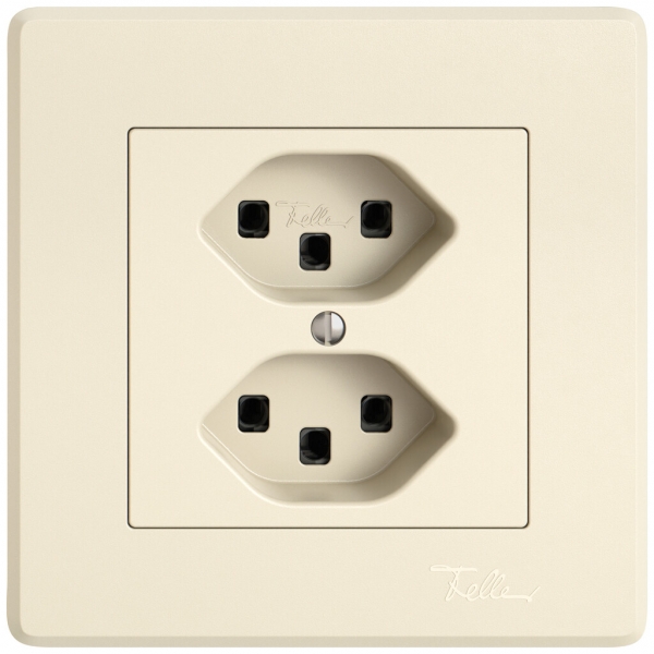 Presa INC EDIZIO.liv SNAPFIX® 2×T23 cr 