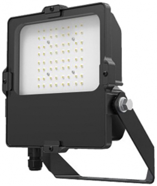 Proiettore LED DOTLUX LENSplus 50W 7390lm 850 IP66 60° 324×240mm nero 