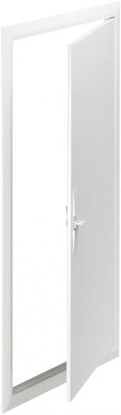 Cadre avec porte Hager univers 353×1153×10mm IP00 blanc pour FW71U.. 