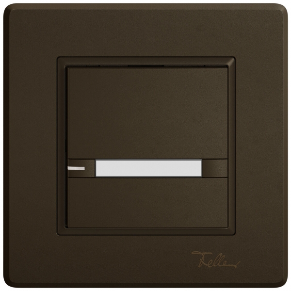 Pulsante KNX RGB INC EDIZIO.liv SNAPFIX® sensore temp.RGB-LED targ.1× com.2T ma 