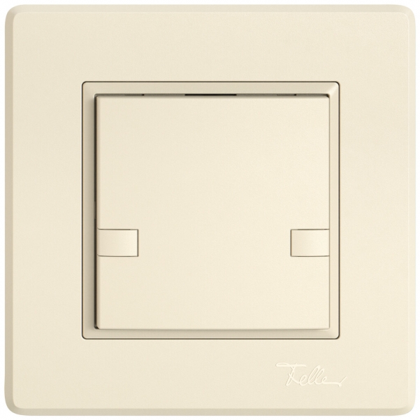 Pulsante KNX RGB INC EDIZIO.liv SNAPFIX® sensore temp.s.LED 1× com.2T cr 