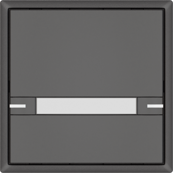 Poussoir universel EDIZIO.liv UNI SNAPFIX® 12…48V a.LED 1× comm.2T étiqu.grf 