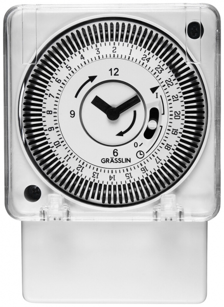 Interrupteur horaire AP ELBRO tactic 211 A 1-0-Timer 110…230V 24h 15min 16A 