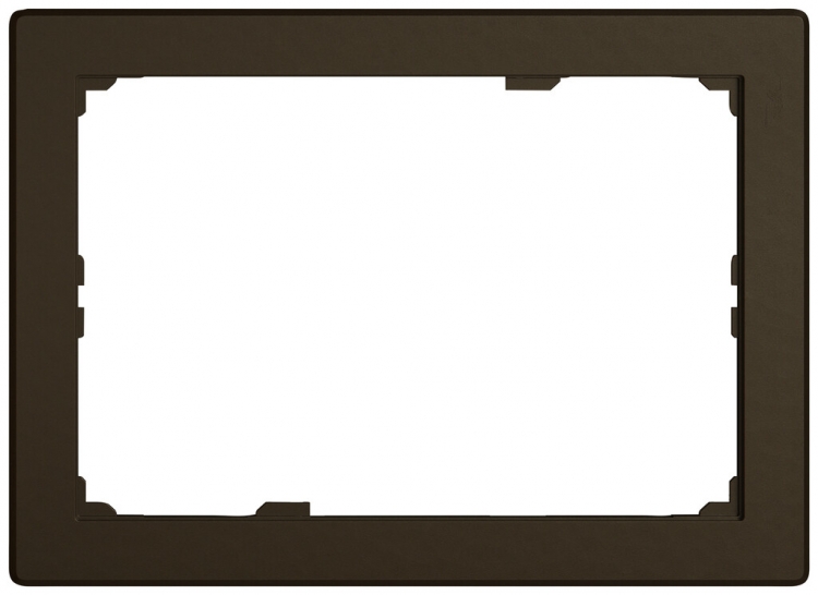 Cadre de recouvrement EDIZIO.liv 2×3 208×148mm umbra 
