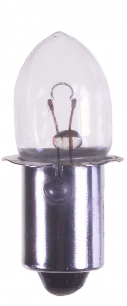 Lampada incandescente miniatura Prefocus P13.5s 3.6V chiaro 