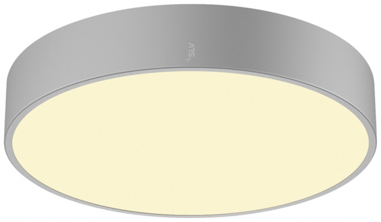 Plafonnier LED SLV MEDO 40 20W 2350lm 927/930/940 IP50 VAR Ø380mm gris 