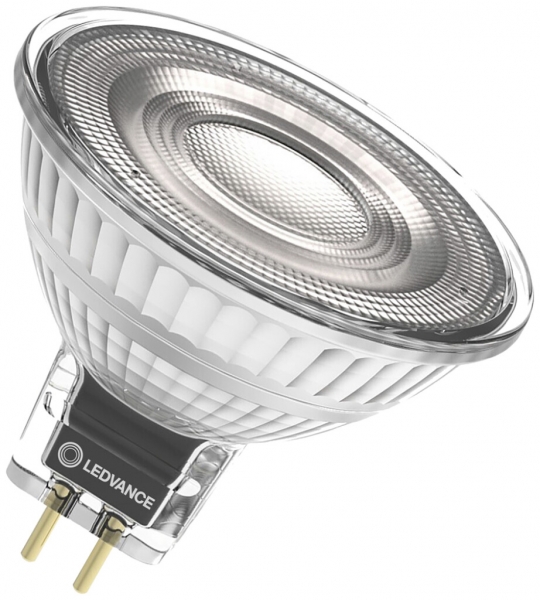LED-Lampe LEDVANCE GU5.3 5W 345lm 4000K DIM Ø50×44mm MR16 klar 36° 