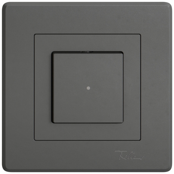 Kit di montaggio INC EDIZIO.liv SNAPFIX® interr.e cont.c.1 tasto lente front.grs 