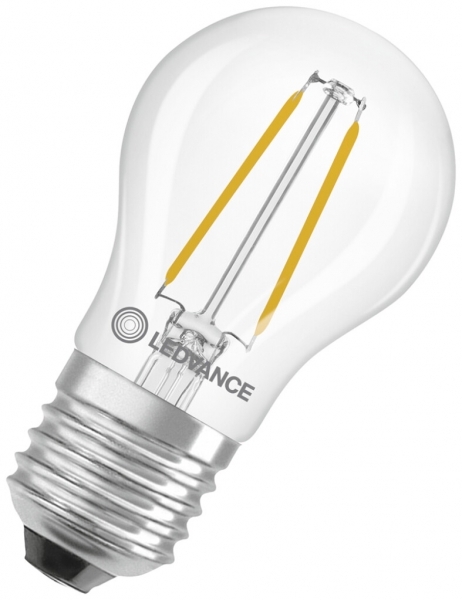 Lampada LED LEDVANCE CLASSIC P E27 1.8W 250lm 827 chiaro Ø45×84mm 