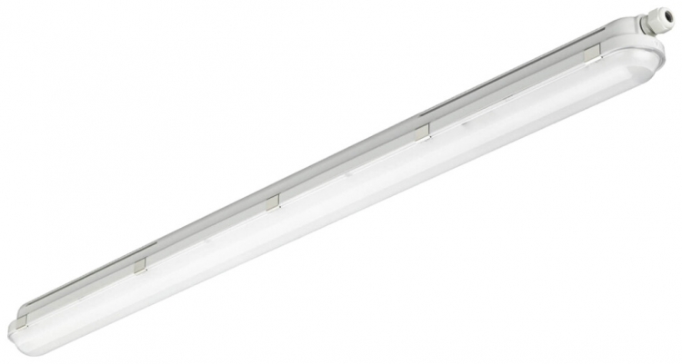 LED-Feuchtraumleuchte Philips CoreLine WT120C 29W 4000lm 840 IP65 1215×80 grau 