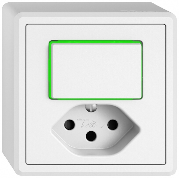 Combinazione AP EDIZIO.liv SNAPFIX® ARK+T13 shut.illuminazione laterale ve bi 