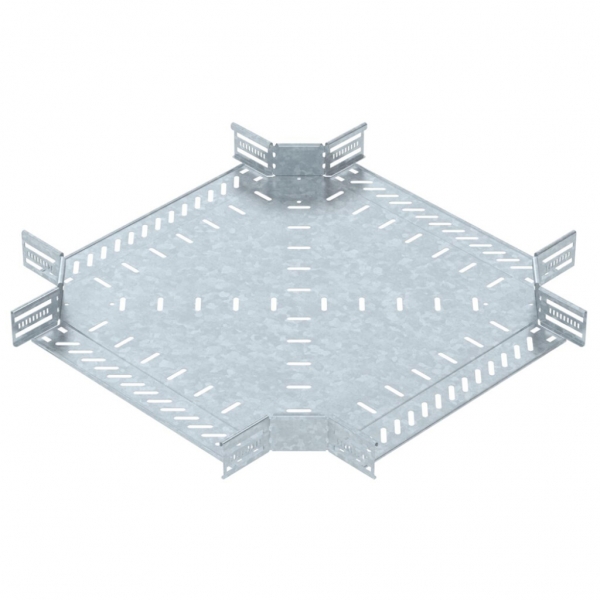 Pezzo a croce BET RK 60×400mm acciaio zincato a caldo per immersione 