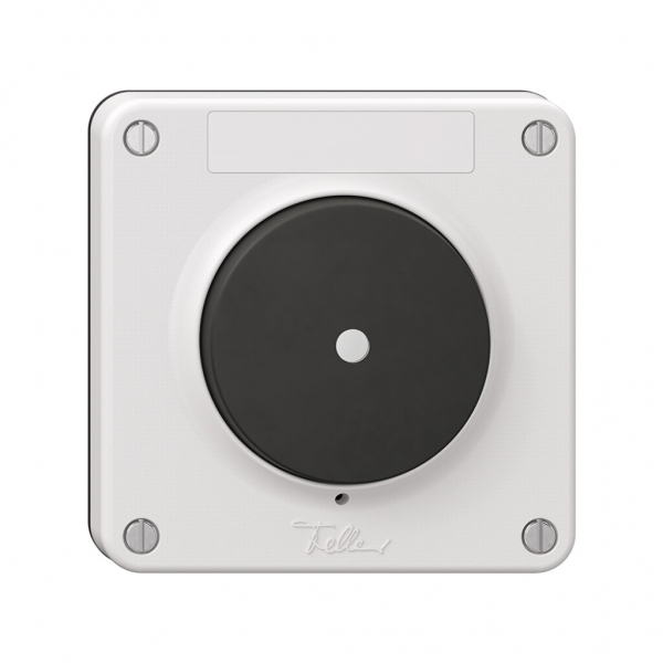 Couvercle Nevo, pour sonnerie, lumineux, membrane noire, bc 